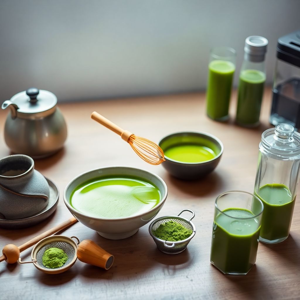 Как приготовить настоящий матча: традиции, ингредиенты и техника взбивания