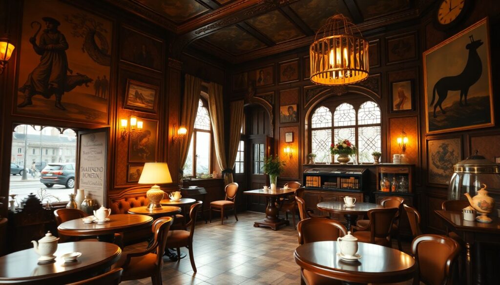 Чайные дома как центры общественной жизни в эпоху модерна - иллюстрация