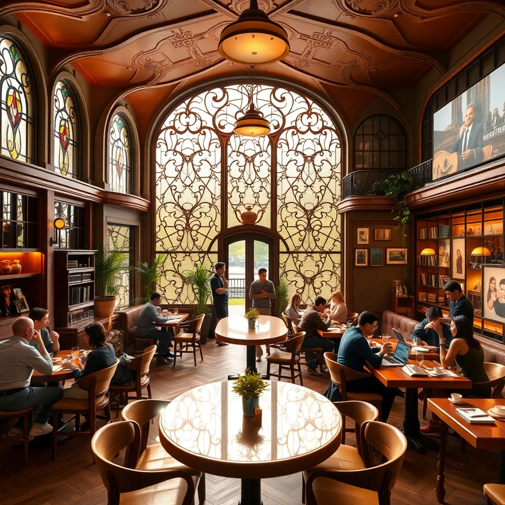 Чайные дома как центры общественной жизни в эпоху модерна