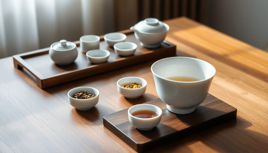 Как почитать чай по традиции китайской чайной церемонии фыньсяо и его влияние на медитативное состояние - иллюстрация