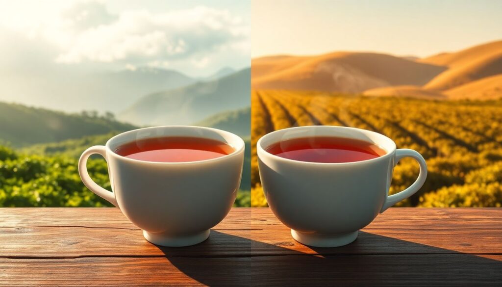 Влияние климата на выращивание чая и вкусовые характеристики - иллюстрация