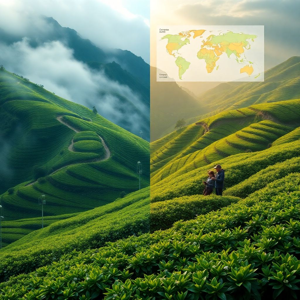Влияние климата на выращивание чая и формирование его вкусовых качеств