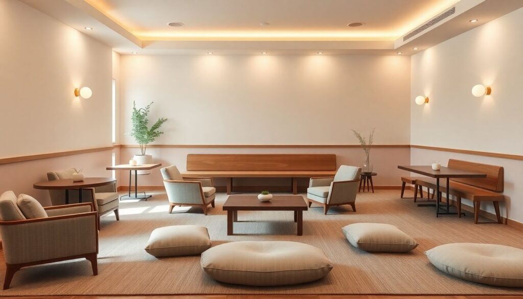 Чайные комнаты как места вдохновения и литературных встреч - иллюстрация