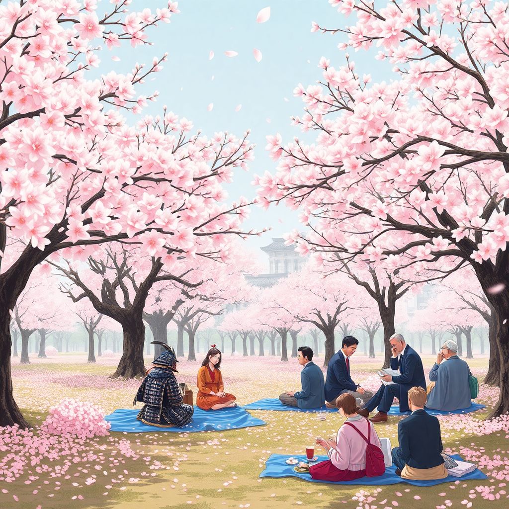 Сакуры и ханами: историческая роль и сакральность в японской культуре