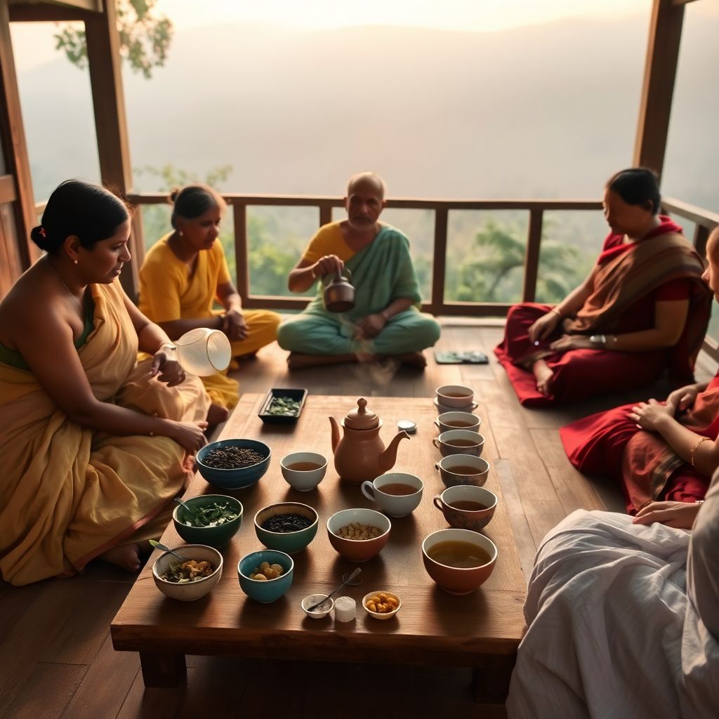 Секреты чайной церемонии гана на юге Индии и её влияние на современные практики