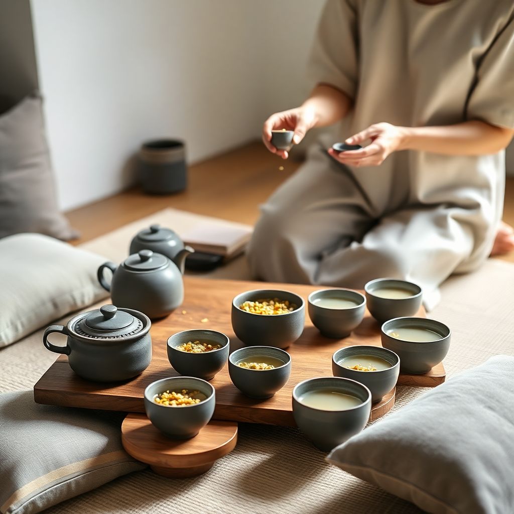 Традиционная чайная церемония в Корее: чонми и аромат чая жасмина