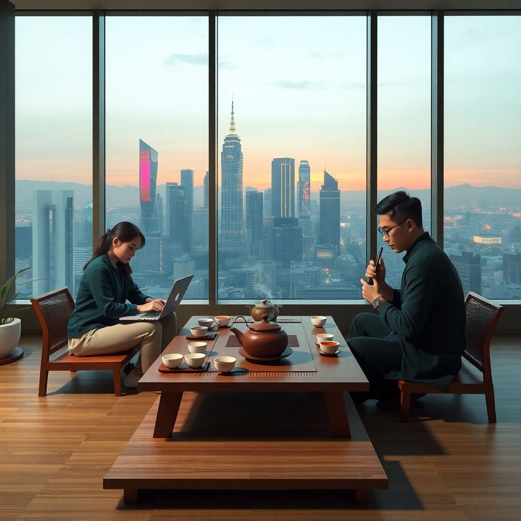 Влияние чайной культуры на философию покоя в китайских даосских школах