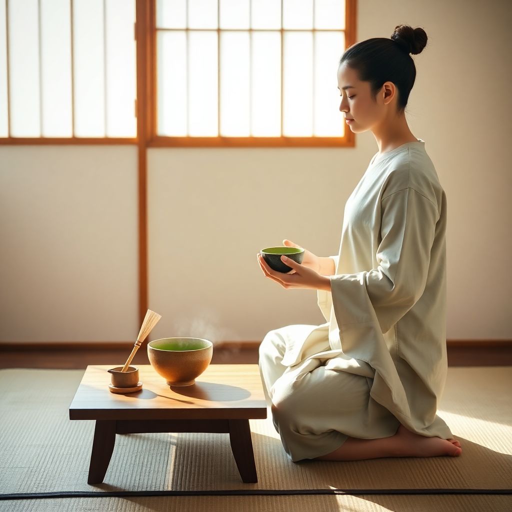 Чай как медитация: техники дыхания в японской чайной церемонии
