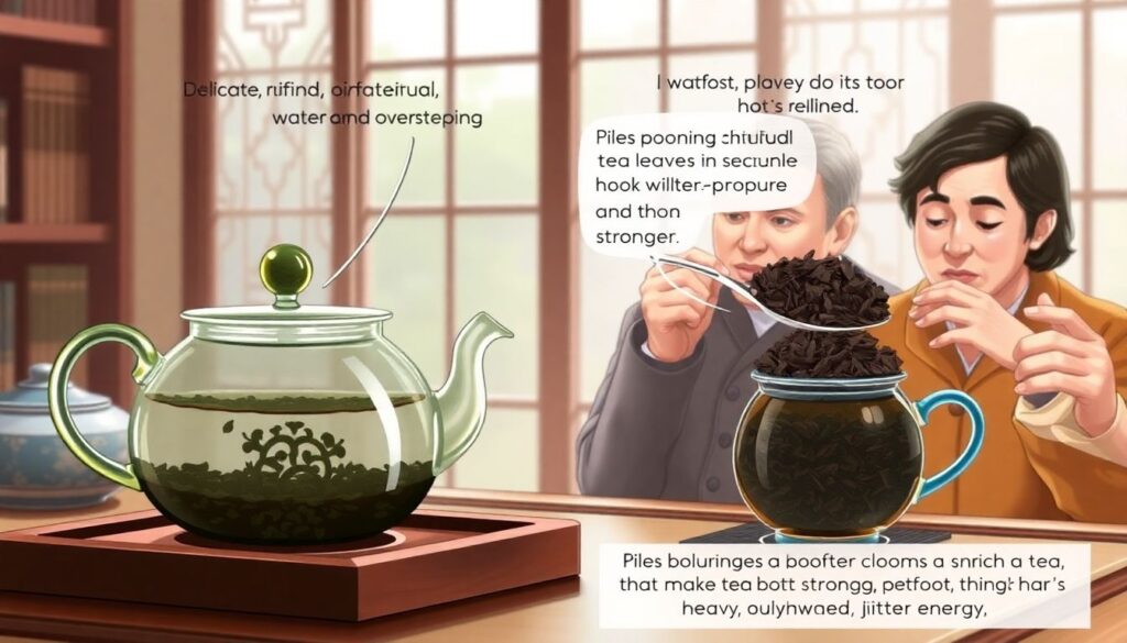 Культурные различия в чаепитии: сравнение японской и китайской ритуалов - иллюстрация