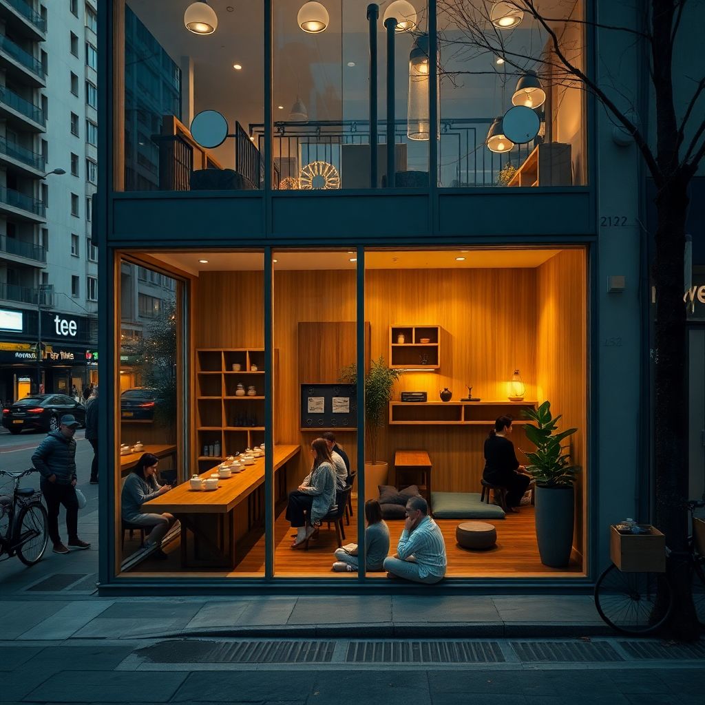 Чайные церемонии и градостроительство: как чайные дома меняют городскую культуру