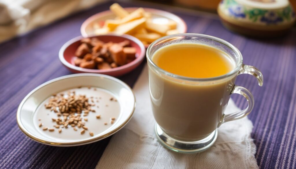 Праздники и чайные обряды в Монголии: гостеприимство через чашку чая - иллюстрация