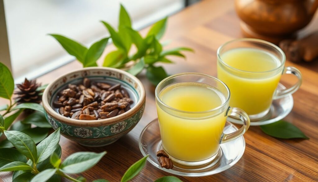 Ритуалы утреннего чаепития в Тайланде и их влияние на энергетику дня - иллюстрация