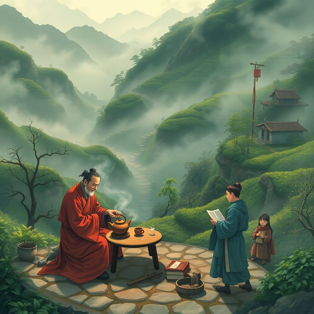 Мифы и легенды о чае в китайской литературе и культуре