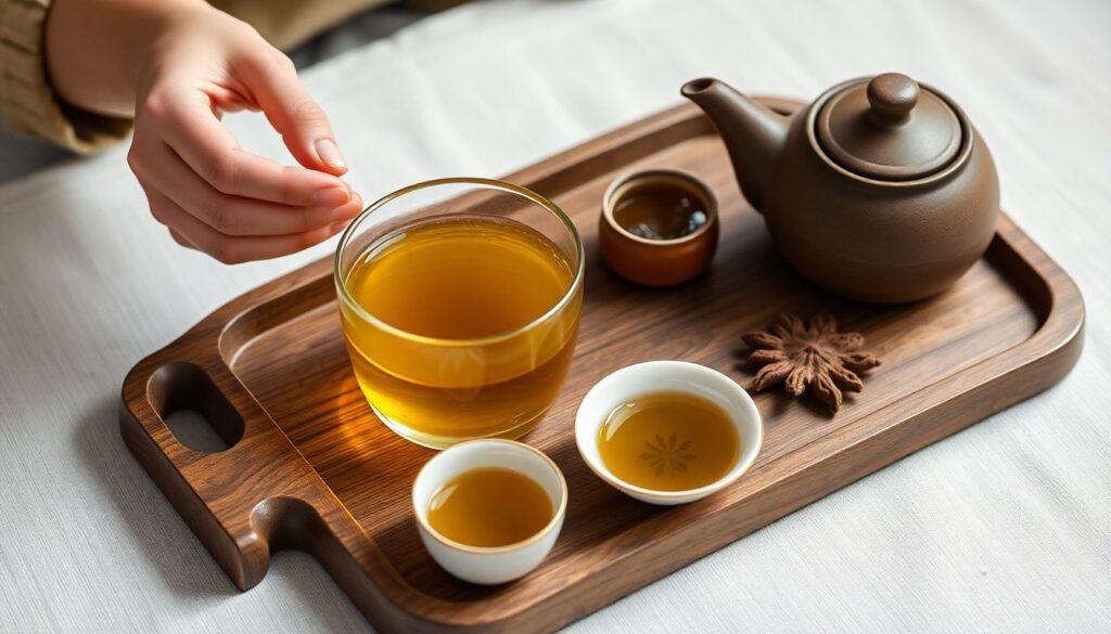 Практики mindfulness в чайной церемонии и их польза для психического здоровья - иллюстрация