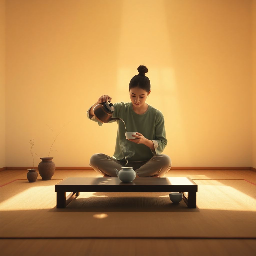 Практики mindfulness в чайной церемонии: польза для психического здоровья