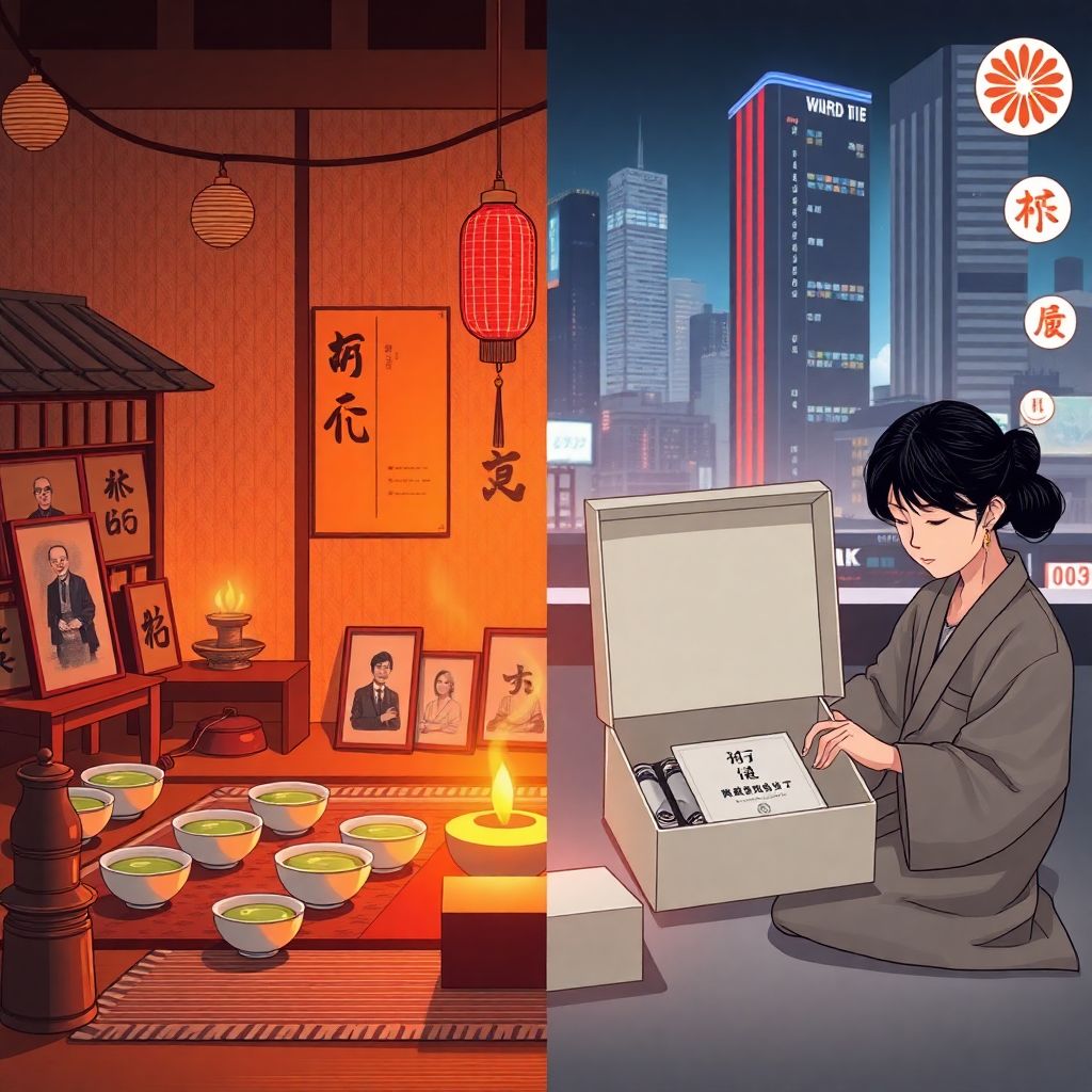 Роль чая в траурах и праздниках Китая и Японии в культуре и обрядах