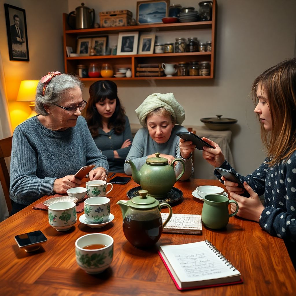 Чайная церемония как семейная традиция и передача рецептов по поколениям