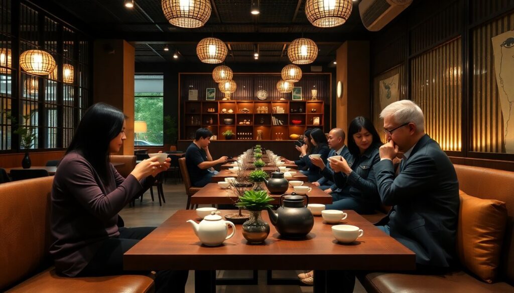 Современные кафе: как восточная чайная традиция влияет на меню - иллюстрация