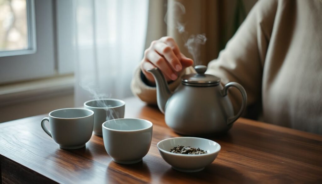 История чайной посуды и её роль в церемонии - иллюстрация