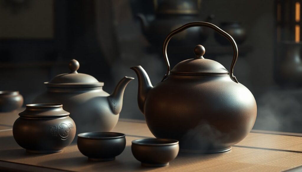 История чайной посуды и её роль в церемонии - иллюстрация