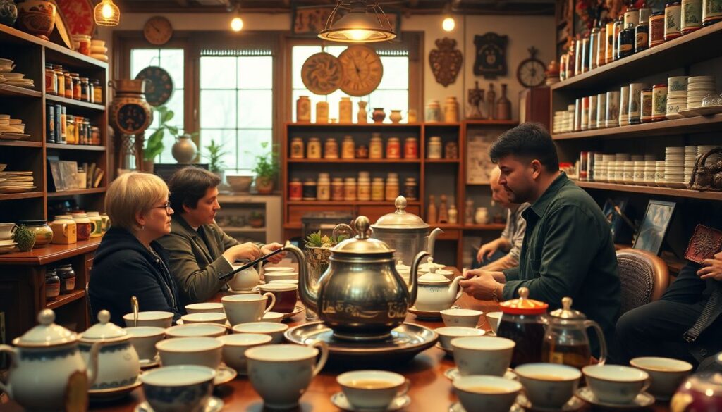 Культурная субкультура чая: фан-клубы и фестивали вкусов - иллюстрация