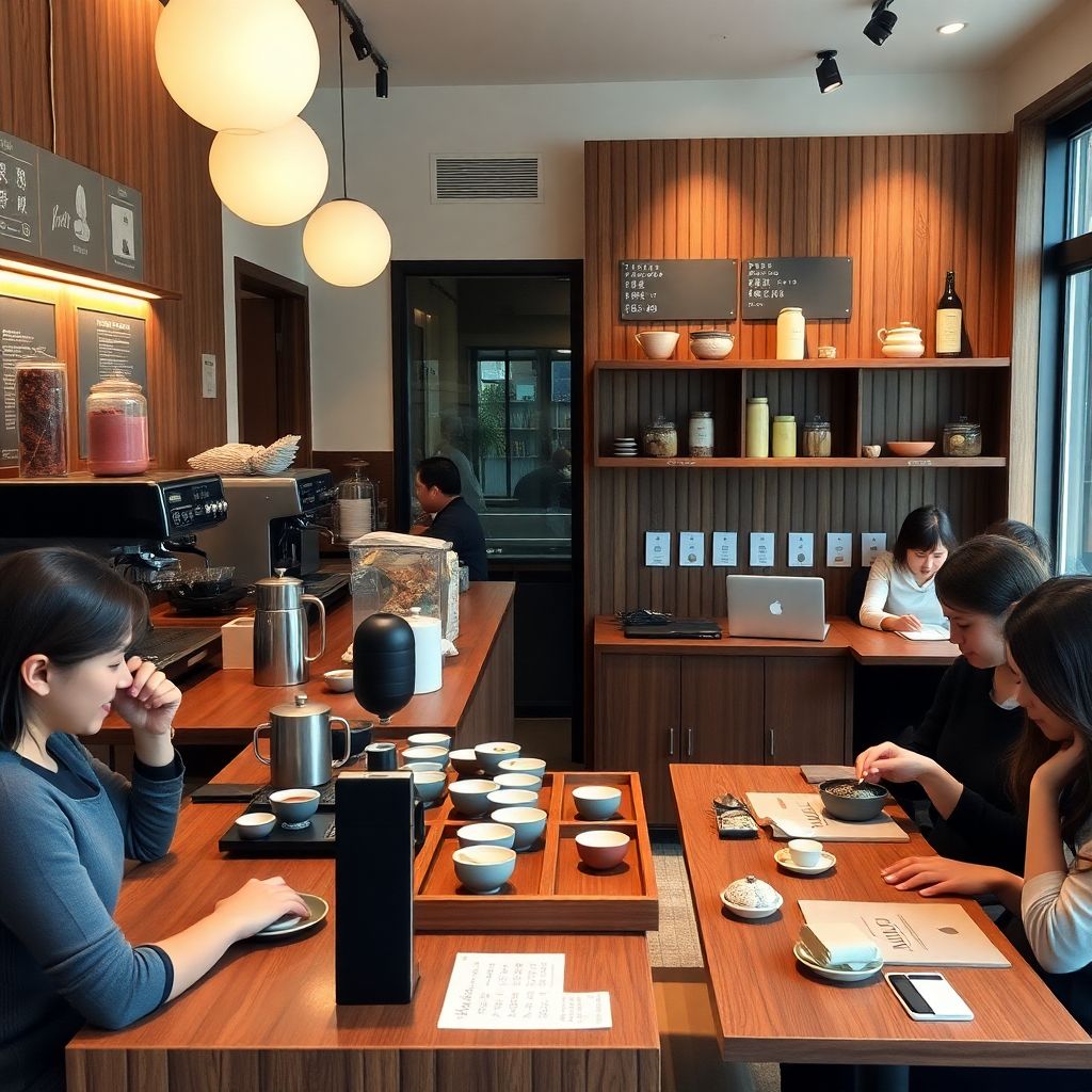 Современные кафе и восточная чайная традиция: влияние на меню и атмосферу