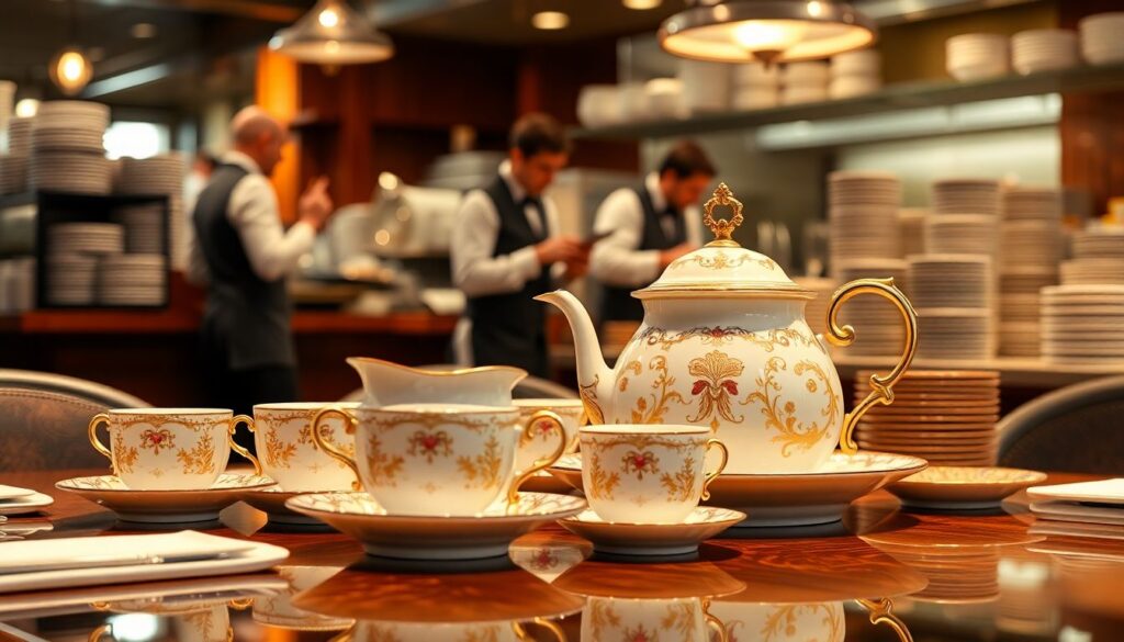 История чайной моды: как менялись сервизы и костюмы у чаепитий - иллюстрация