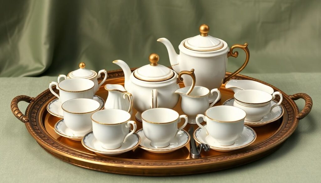 История чайной моды: как менялись сервизы и костюмы у чаепитий - иллюстрация