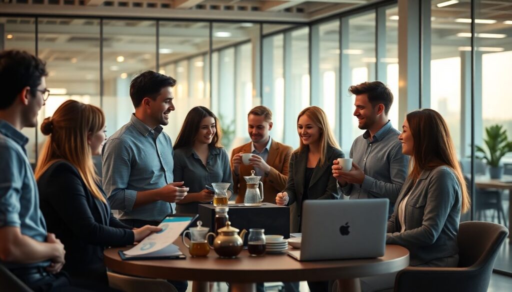 Влияние чайной культуры на современные офисные практики - иллюстрация