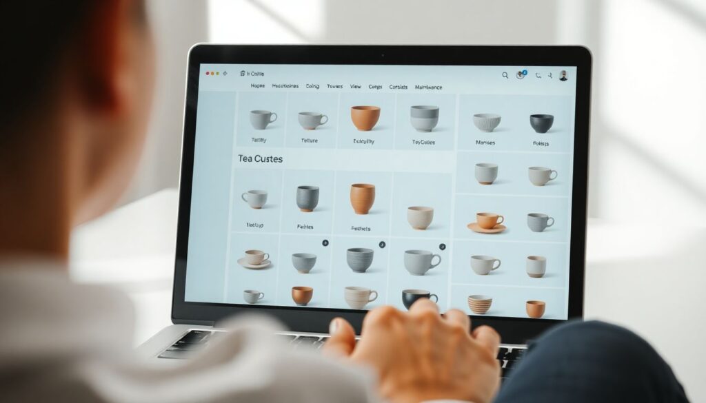 История и современность чайной керамики: чашки, чаши и блюдца - иллюстрация