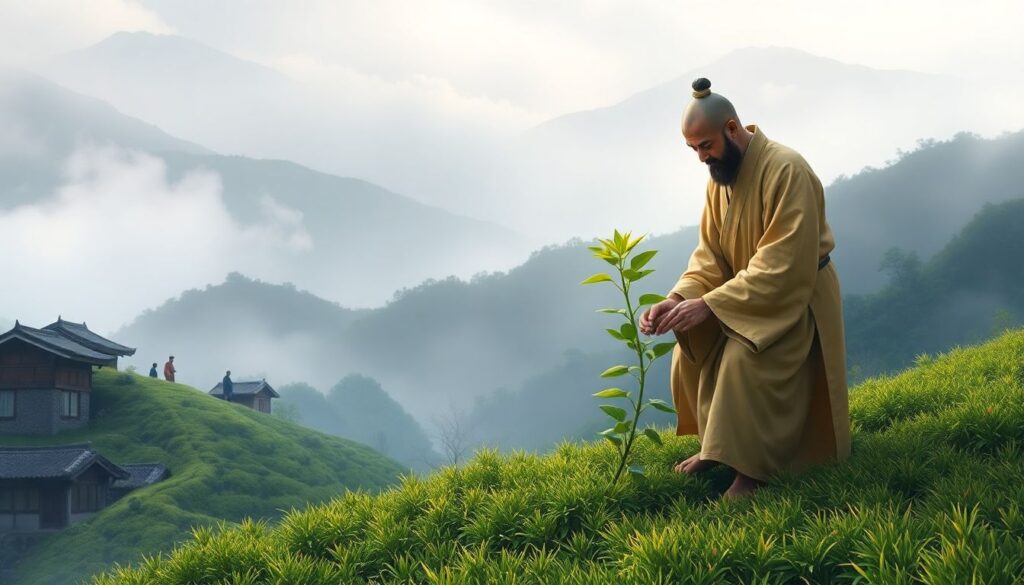 Сказания и легенды о чае в корейских легендах - иллюстрация