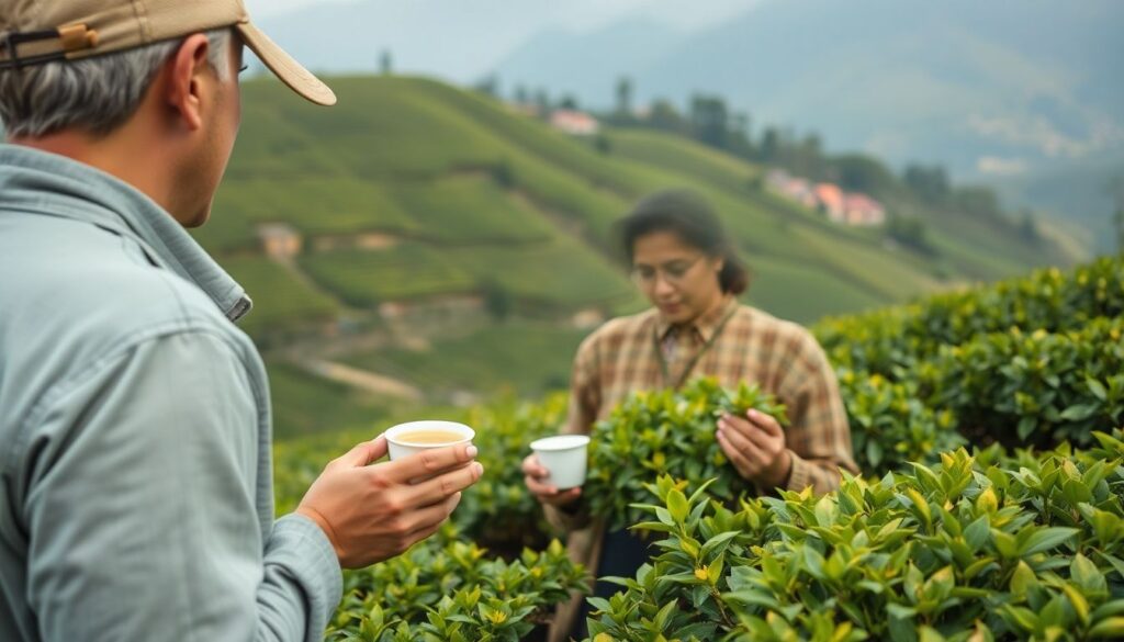 Культурные обмены через чайные туры и экспедиции - иллюстрация