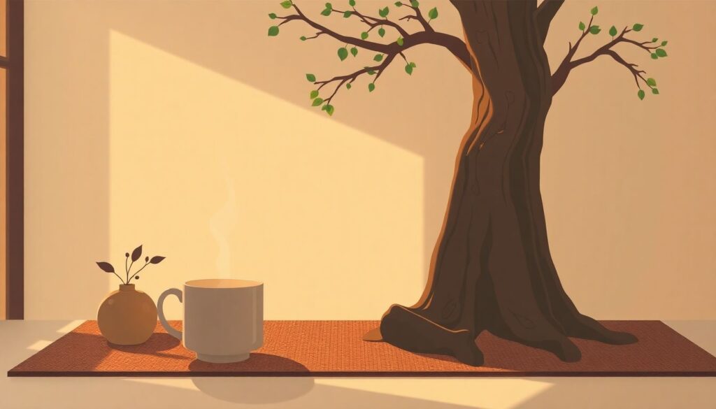 Чай и деревья жизни: легенды и символика - иллюстрация