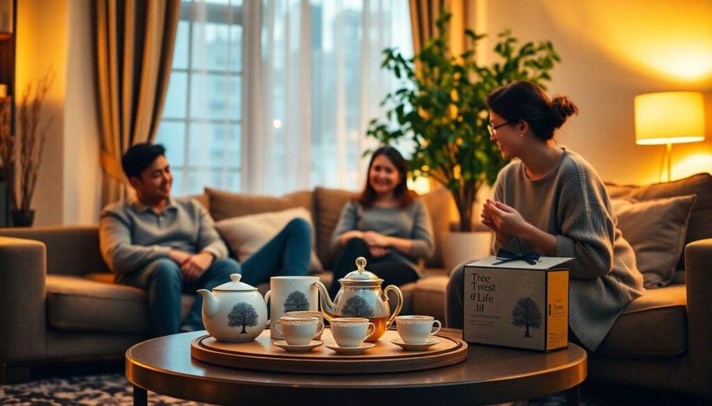 Чай и деревья жизни: легенды и символика - иллюстрация