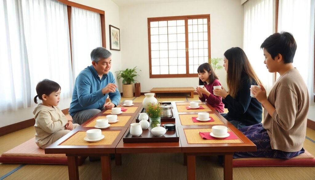 Чайная этикет в семье и в обществе: различия поколений - иллюстрация