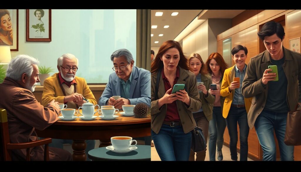 Чайная этикет в семье и в обществе: различия поколений - иллюстрация