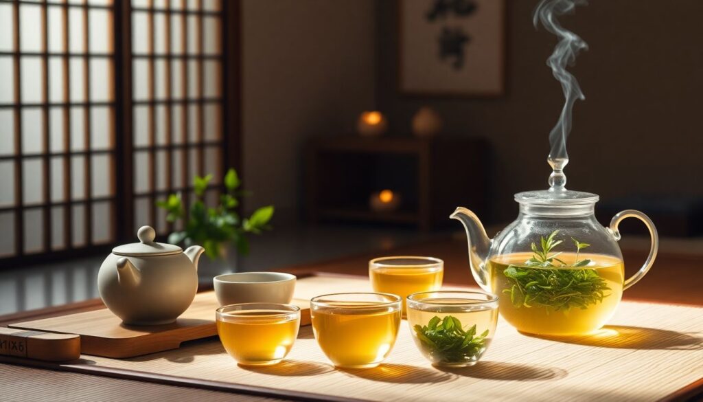 Традиционные чаи для духовной практики и медитации - иллюстрация