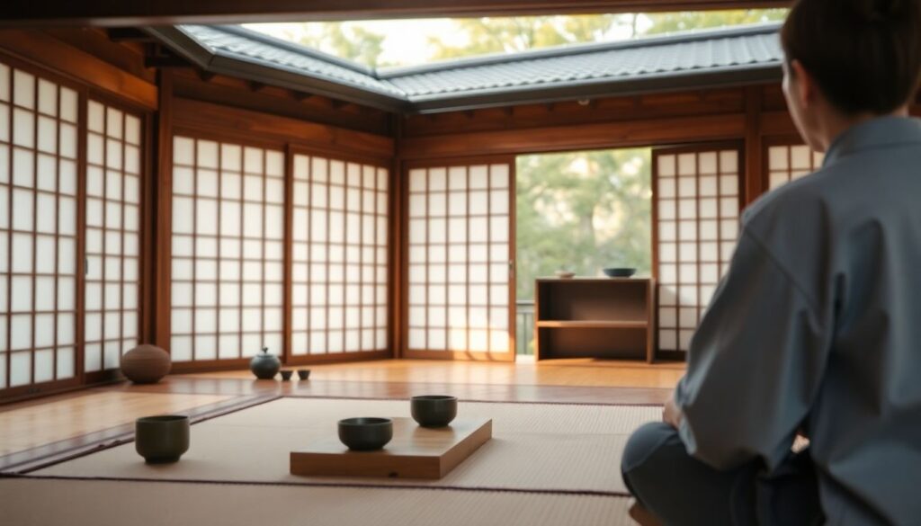 Философия отдыха в японском дзен-буддизме и чайной церемонии - иллюстрация