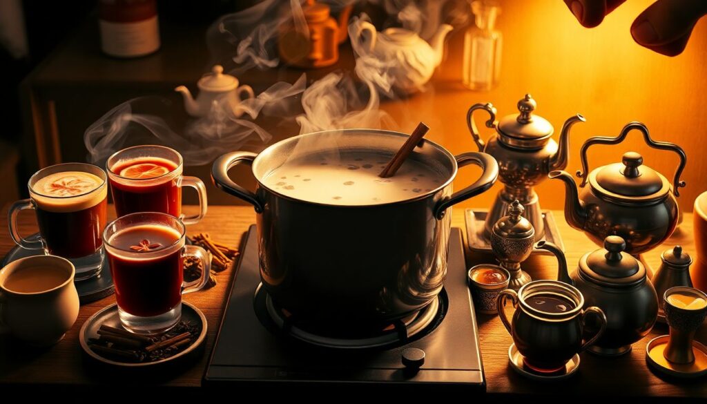 Индийская чайная традиция: масала чай и ритуалы - иллюстрация