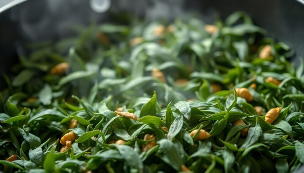 История и современные техники заваривания зеленого чая - иллюстрация