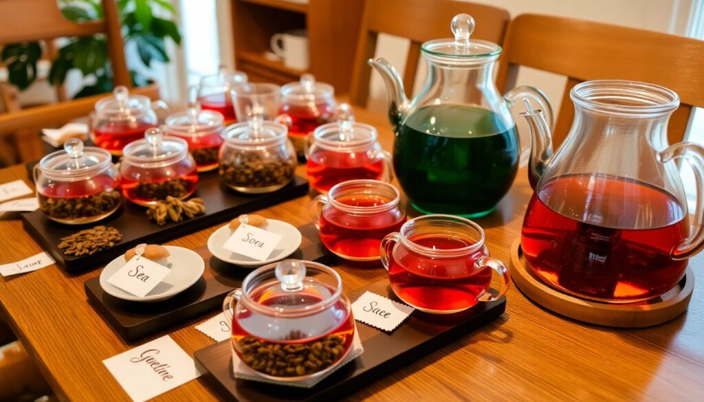 Как организовать чайную дегустацию на празднике - иллюстрация