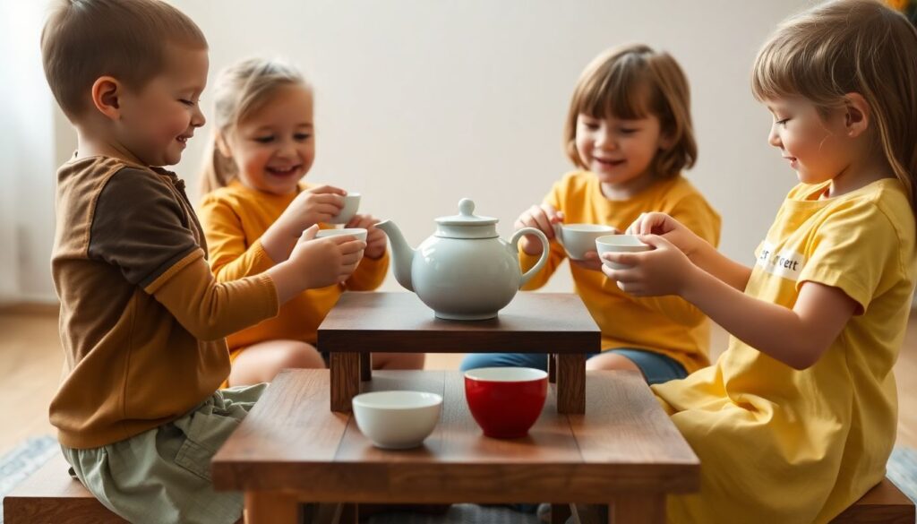 Чайная церемония и воспитание чувств в детях и подростках - иллюстрация