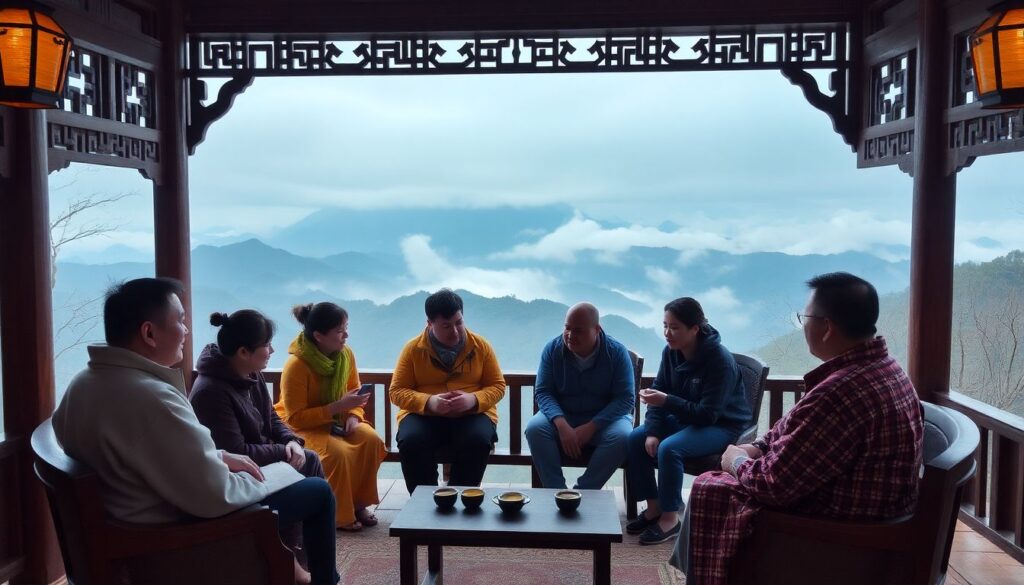 Чай и поэзия Востока: стихи о чашке и тишине - иллюстрация