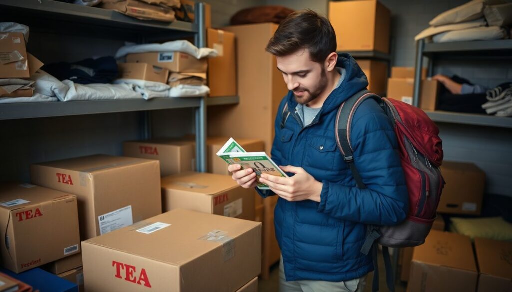 Чай и путешествия по древним торговым путям - иллюстрация