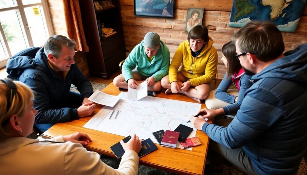 Чай и путешествия по древним торговым путям - иллюстрация