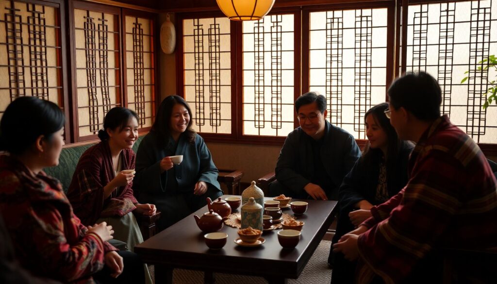 Юмор и чай: забавные истории чаепитий восточных культур - иллюстрация