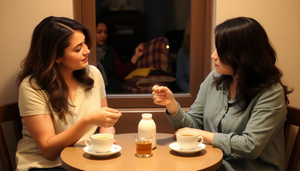 Истории чаепитий старшего поколения и их наставления - иллюстрация