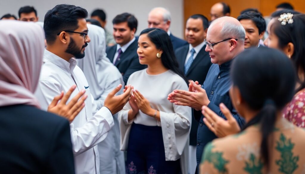 Как чаи помогают в изучении культурных жестов и мимики - иллюстрация