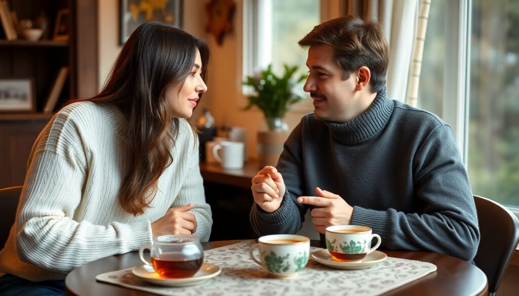 Разговоры за чашкой чая: маленькие беседы, большой смысл - иллюстрация