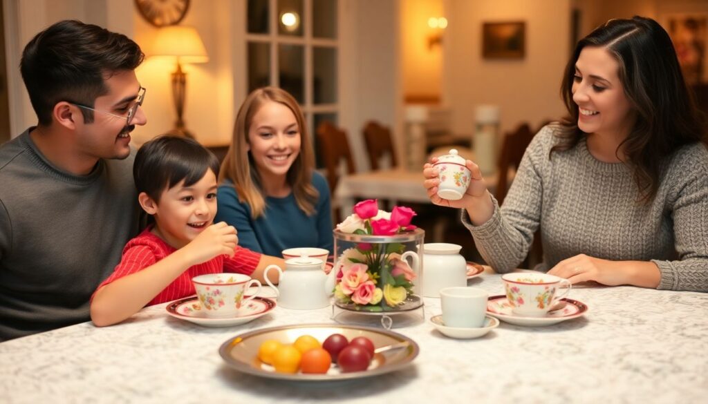 Как чай может объединять поколения в семье - иллюстрация